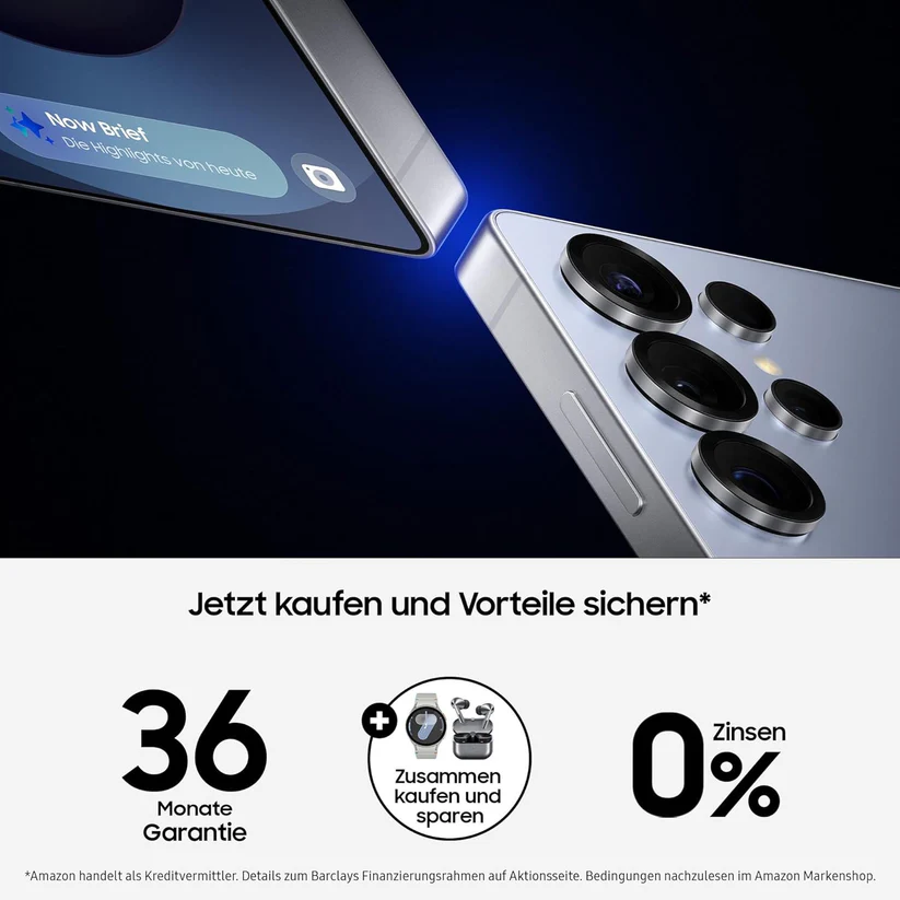 Samsung Galaxy S25 Ultra AI – Refurbished – 256 GB + KONSTELOS: Galaxy Watch Ultra – Bild 11